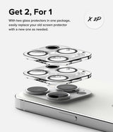 Ringke iPhone 15 Pro Max Kamerabeskytter Camera Protector Glass 2-pakning