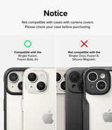 Ringke iPhone 15/iPhone 15 Plus Kamerabeskytter Camera Protector Glass 2-pakning