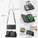 CaseMe iPhone 15 Pro Etui C36 Series Svart