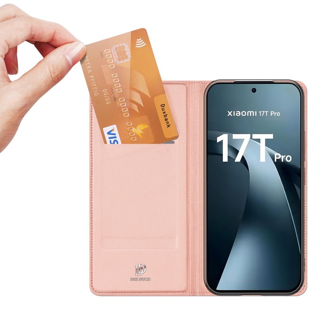 Dux Ducis Xiaomi 17T Pro Etui Skin Pro Series Rosa