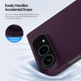Dux Ducis iPhone Duo Deksel Piel Series MagSafe Dark Cherry