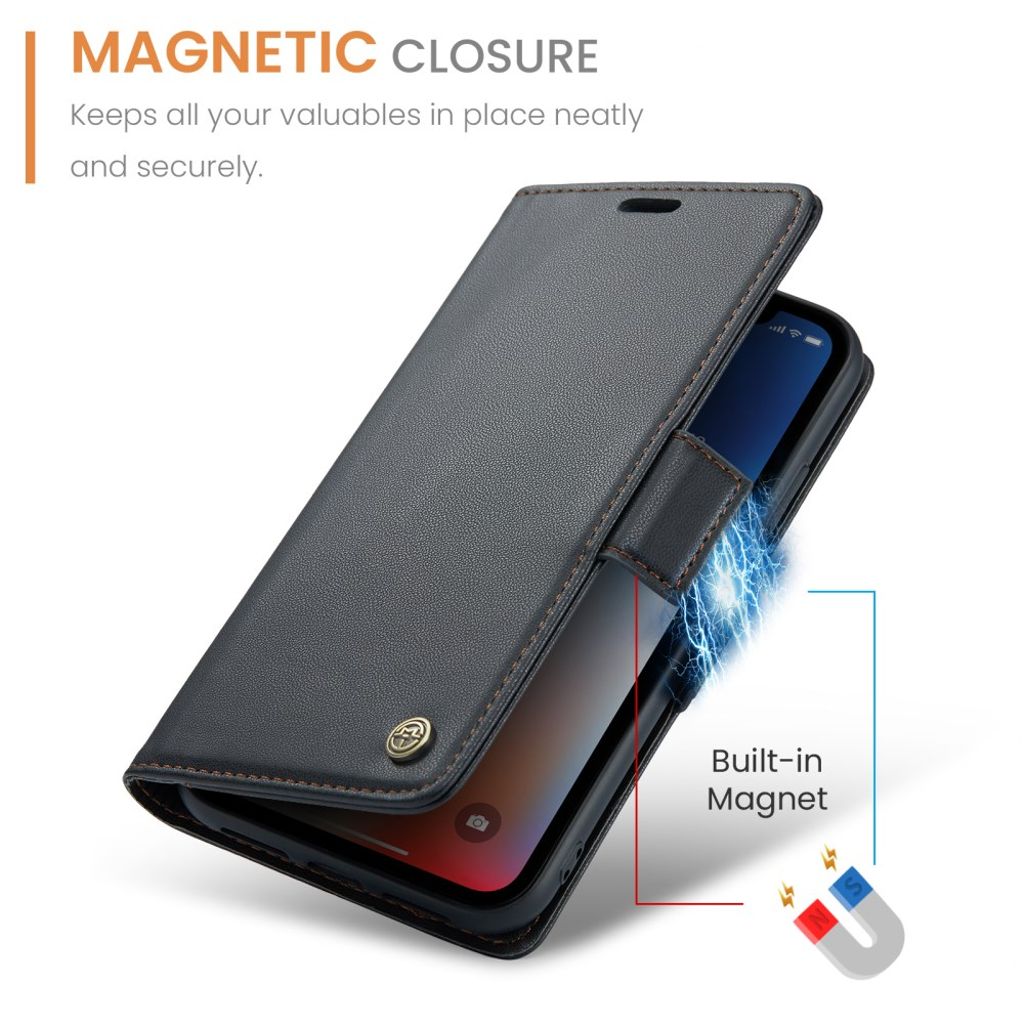 CaseMe iPhone Xs Max Etui 023 Series Svart