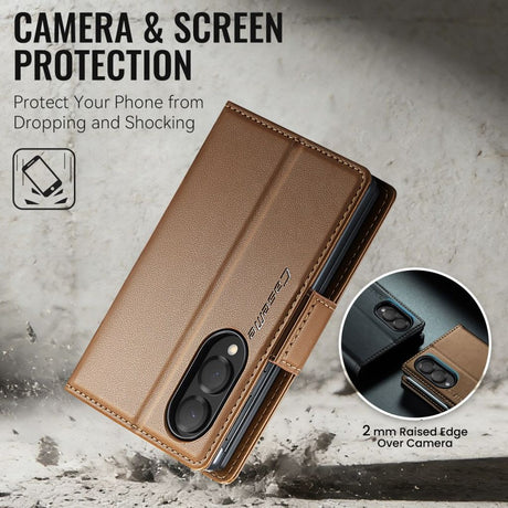 CaseMe Samsung Galaxy Z Fold 8 Etui 023 Series Brun