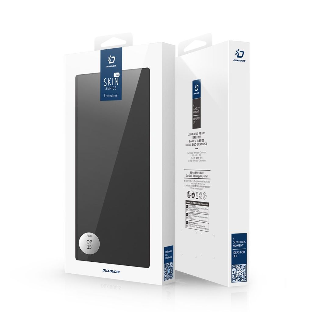 Dux Ducis OnePlus 15 Etui Skin Pro Series Svart