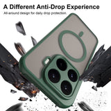 Xiaomi 17T Deksel Frosted MagSafe Grønn