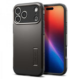 Spigen iPhone 17 Pro Deksel Tough Armor T MagFit Gunmetal