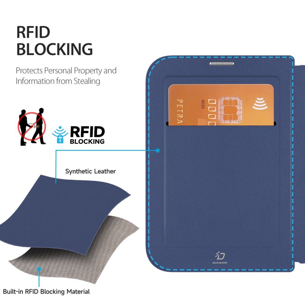 Dux Ducis iPhone Duo Etui Skin X Pro Series MagSafe Blå