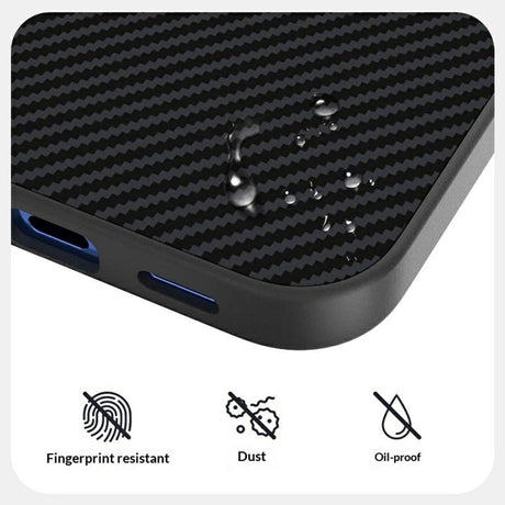 ABEEL Google Pixel 11 Pro Deksel Kolfibertekstur MagSafe Svart