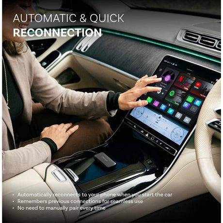 Ottocast Play2Video Ultra Trådløs CarPlay/Android Auto Adapter Alt-i-1