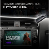 Ottocast Play2Video Ultra Trådløs CarPlay/Android Auto Adapter Alt-i-1