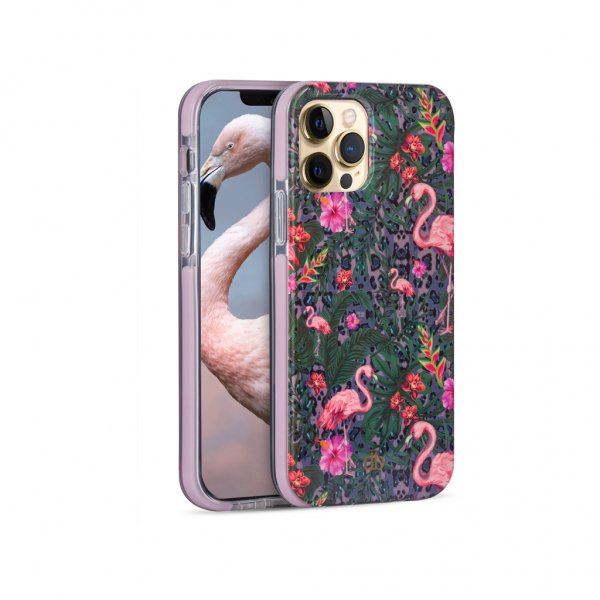 dbramante1928 iPhone 13 Pro Max Deksel Capri Tropical Flamingo