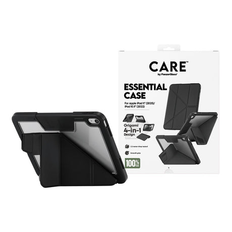 CARE by PanzerGlass iPad 10.9 (gen 10)/iPad 11 (A16) Etui Essential Case Svart