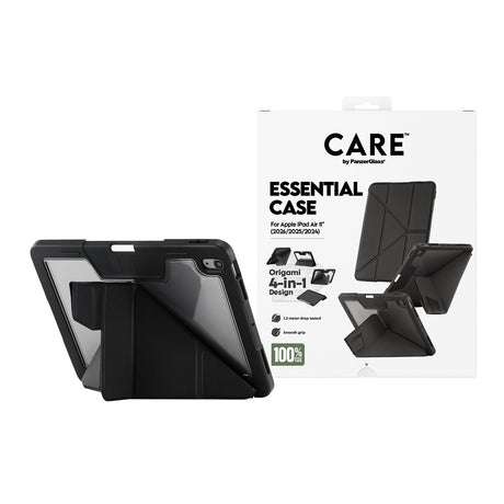 CARE by PanzerGlass iPad Air 11 (M2/M3/M4) Etui Essential Case Svart