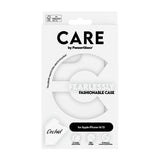 CARE by PanzerGlass iPhone 13/iPhone 14 Deksel Fashionable White Orchid
