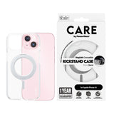 CARE by PanzerGlass iPhone 15 Deksel Kickstand MagSafe Klar
