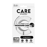 CARE by PanzerGlass iPhone 15 Deksel Kickstand MagSafe Klar