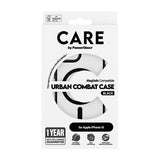 CARE by PanzerGlass iPhone 15 Deksel Urban Combat MagSafe Svart
