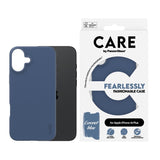 CARE by PanzerGlass iPhone 16 Plus Deksel Fashionable Blå