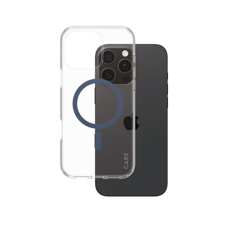CARE by PanzerGlass iPhone 16 Pro Max Deksel Urban Combat MagSafe Blå