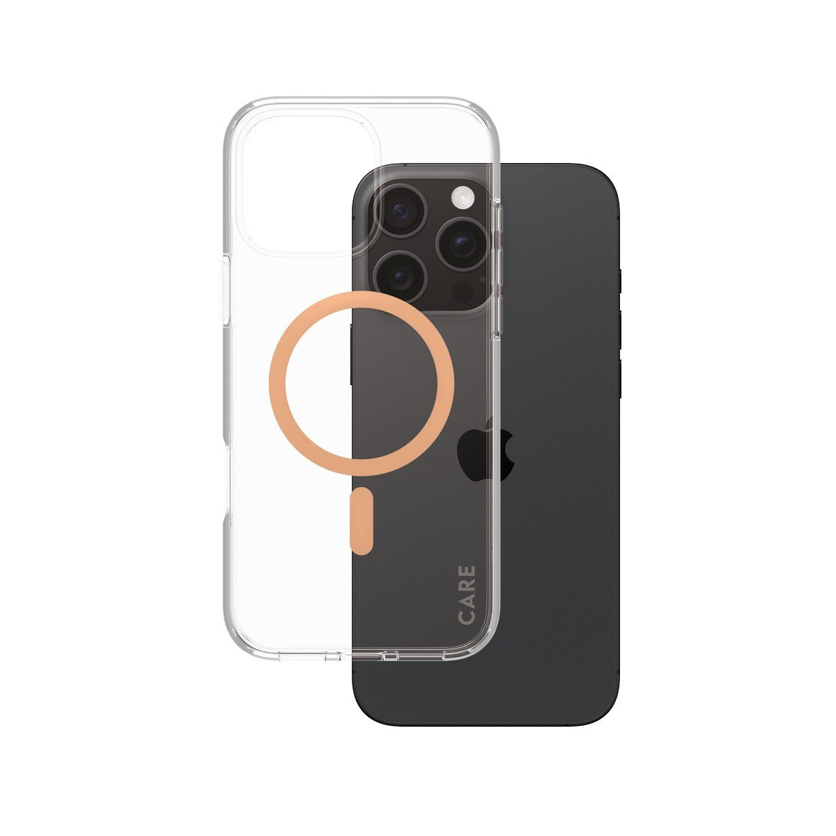 CARE by PanzerGlass iPhone 16 Pro Max Deksel Urban Combat MagSafe Peachy
