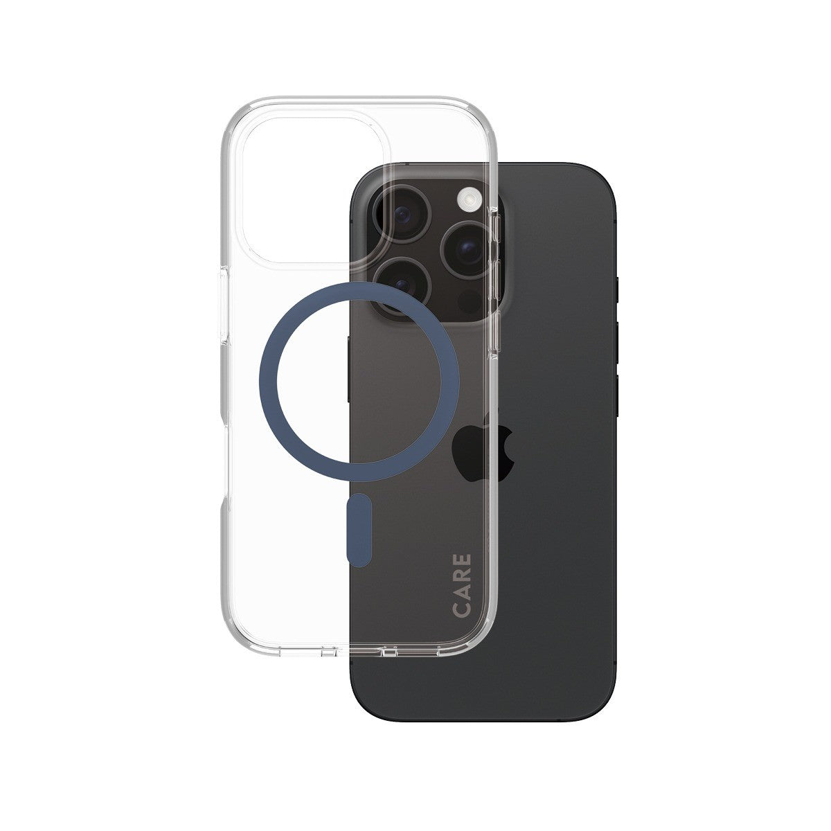 CARE by PanzerGlass iPhone 16 Pro Deksel Urban Combat MagSafe Blå