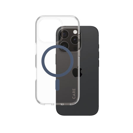 CARE by PanzerGlass iPhone 16 Pro Deksel Urban Combat MagSafe Blå