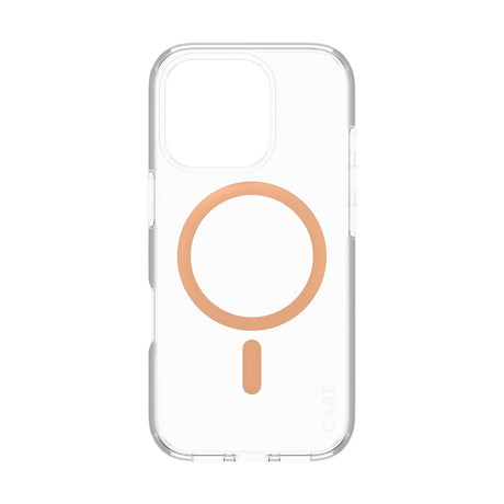 CARE by PanzerGlass iPhone 16 Pro Deksel Urban Combat MagSafe Peachy