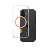 CARE by PanzerGlass iPhone 16 Deksel Urban Combat MagSafe Peachy
