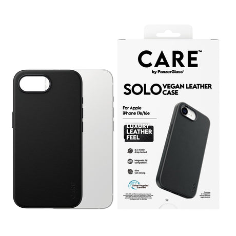 CARE by PanzerGlass iPhone 16e/iPhone 17e Deksel Solo MagSafe Svart