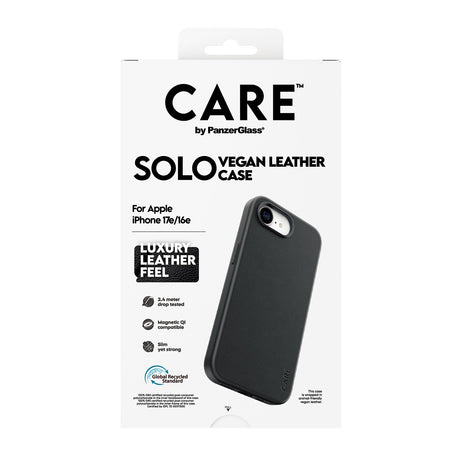 CARE by PanzerGlass iPhone 16e/iPhone 17e Deksel Solo MagSafe Svart