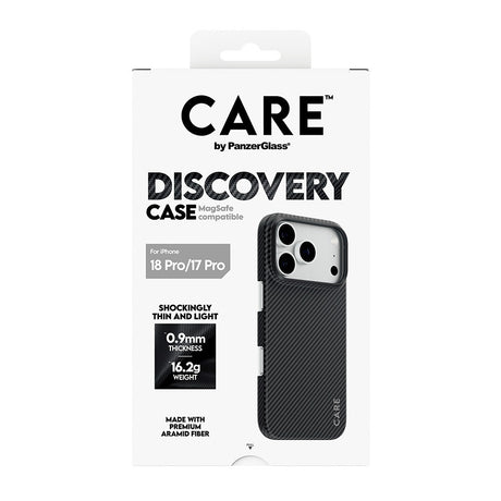 CARE by PanzerGlass iPhone 17 Pro/iPhone 18 Pro Deksel Discovery MagSafe Svart