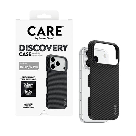 CARE by PanzerGlass iPhone 17 Pro/iPhone 18 Pro Deksel Discovery MagSafe Svart