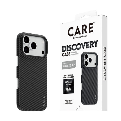 CARE by PanzerGlass iPhone 17 Pro/iPhone 18 Pro Deksel Discovery MagSafe Svart