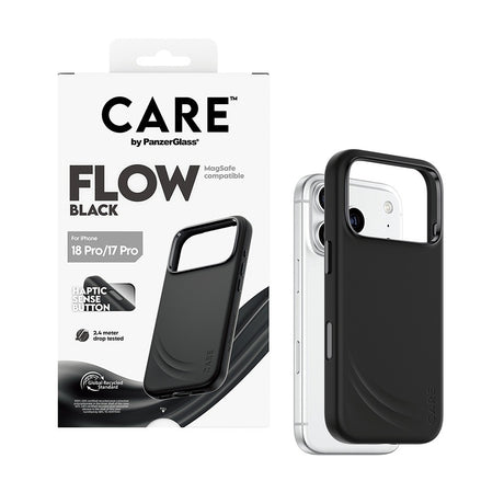 CARE by PanzerGlass iPhone 17 Pro/iPhone 18 Pro Deksel Flow MagSafe Svart