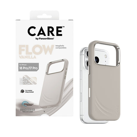 CARE by PanzerGlass iPhone 17 Pro/iPhone 18 Pro Deksel Flow MagSafe Vanilla