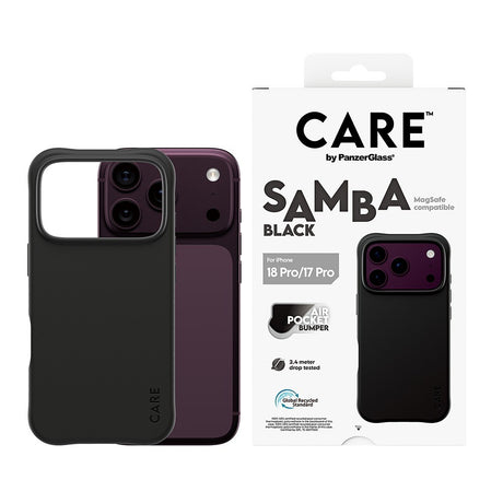 CARE by PanzerGlass iPhone 17 Pro/iPhone 18 Pro Deksel Samba MagSafe Svart