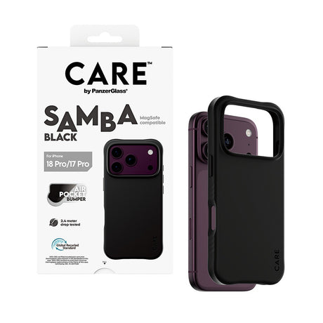 CARE by PanzerGlass iPhone 17 Pro/iPhone 18 Pro Deksel Samba MagSafe Svart
