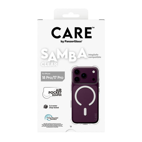 CARE by PanzerGlass iPhone 17 Pro/iPhone 18 Pro Deksel Samba MagSafe Klar