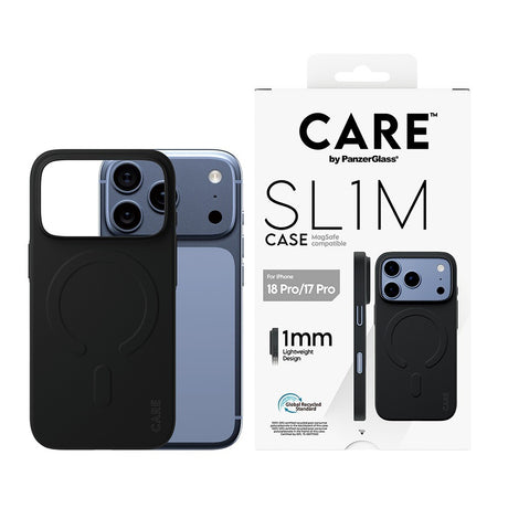 CARE by PanzerGlass iPhone 17 Pro/iPhone 18 Pro Deksel SL1M MagSafe Svart
