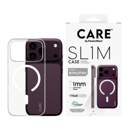 CARE by PanzerGlass iPhone 17 Pro/iPhone 18 Pro Deksel SL1M MagSafe Klar
