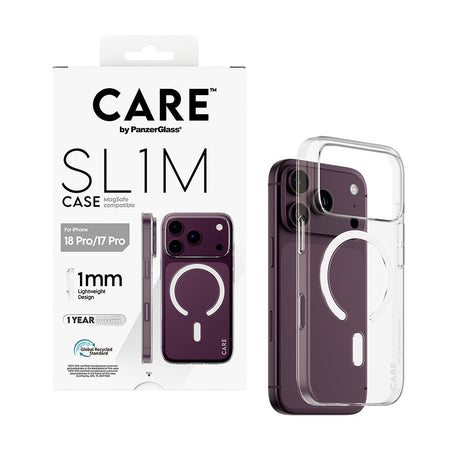 CARE by PanzerGlass iPhone 17 Pro/iPhone 18 Pro Deksel SL1M MagSafe Klar