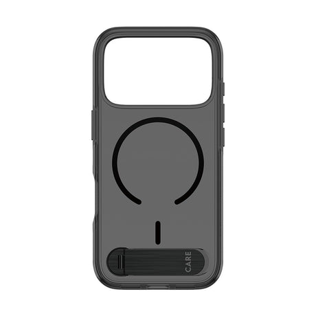 CARE by PanzerGlass iPhone 17 Pro/iPhone 18 Pro Deksel Smokey Kickstand MagSafe Svart