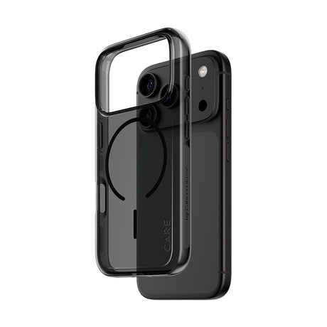 CARE by PanzerGlass iPhone 17 Pro/iPhone 18 Pro Deksel Smokey MagSafe Svart