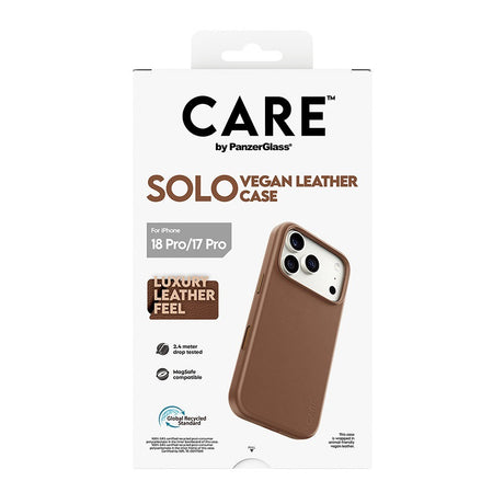 CARE by PanzerGlass iPhone 17 Pro/iPhone 18 Pro Deksel Solo MagSafe Brun