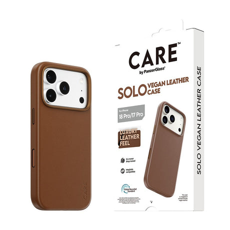 CARE by PanzerGlass iPhone 17 Pro/iPhone 18 Pro Deksel Solo MagSafe Brun