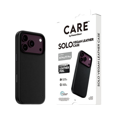CARE by PanzerGlass iPhone 17 Pro/iPhone 18 Pro Deksel Solo MagSafe Svart