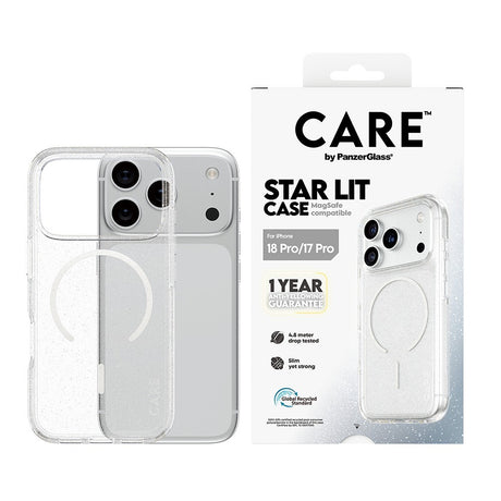CARE by PanzerGlass iPhone 17 Pro/iPhone 18 Pro Deksel Star Lit MagSafe Klar