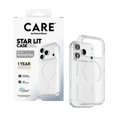CARE by PanzerGlass iPhone 17 Pro/iPhone 18 Pro Deksel Star Lit MagSafe Klar