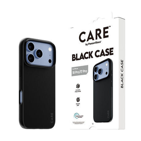 CARE by PanzerGlass iPhone 17 Pro/iPhone 18 Pro Deksel TPU Svart