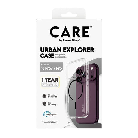 CARE by PanzerGlass iPhone 17 Pro/iPhone 18 Pro Deksel Urban Explorer MagSafe Svart